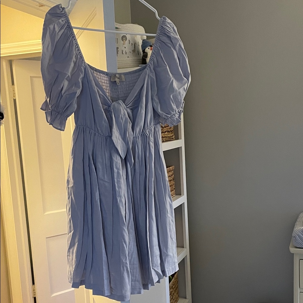 Light Blue Mini Dress